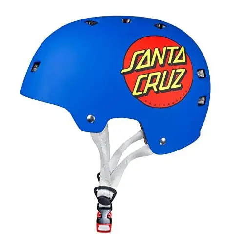 Casco Bullet X Santa Cruz Screaming Hand Blu