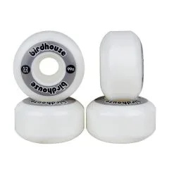 Ruote Skate Birdhouse Logo 52mm 99a Grigie