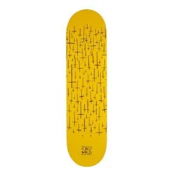 Deck Skate Carve Wicked Team 8.0" Gialla