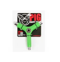 Tool Skate Pig Colored T-Tool Verde