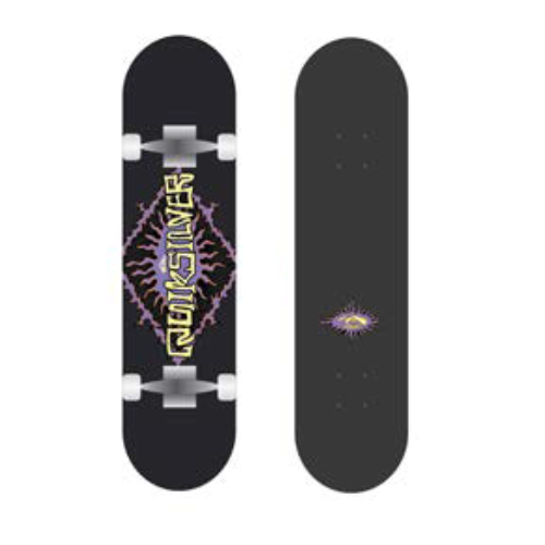 Skate Completo Quiksilver Flashback 7.25"