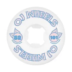 OJ WHEELS Ruote Skate OJ From 52 Mm Bianco
