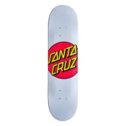 Deck Santa Cruz Classic Dot 8.0" Bianca