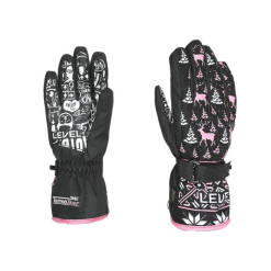 Guanti Snow Level Junior Rosa Ninja