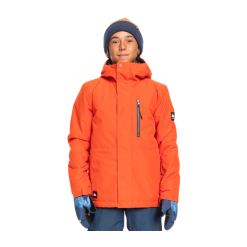 Giacca Da Snowboard Quiksilver Mission Solid Youth Jr Arancione