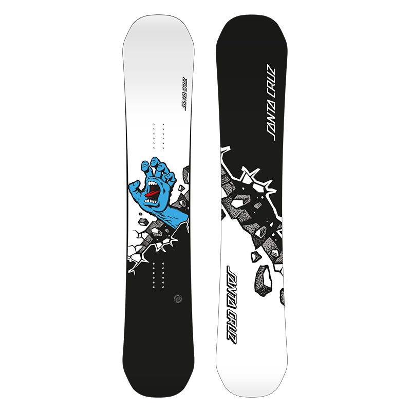Tavola Da Snowboard Santa Cruz Wall Hand