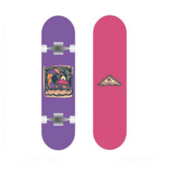 Skate Completo Quiksilver Trips 7.8"