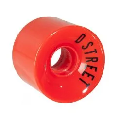 D-Street Ruote Skate D Street Cruiser 59mm Rosse