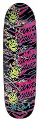 DECK SANTA CRUZ SHAPED SALBA STENCIL SK8 14365-21