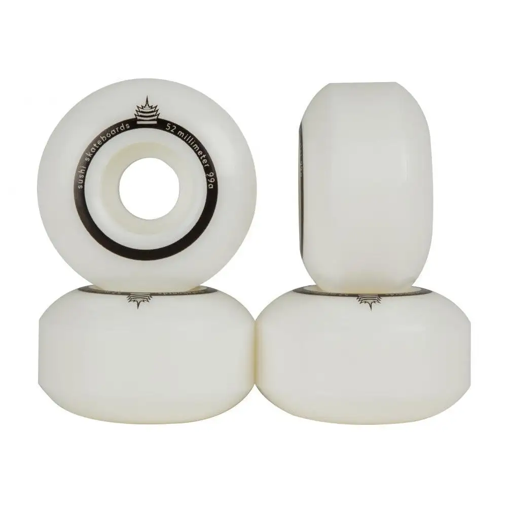 Ruote Skate Sushi Pagoda Team V2 53mm Bianca - immagine 2